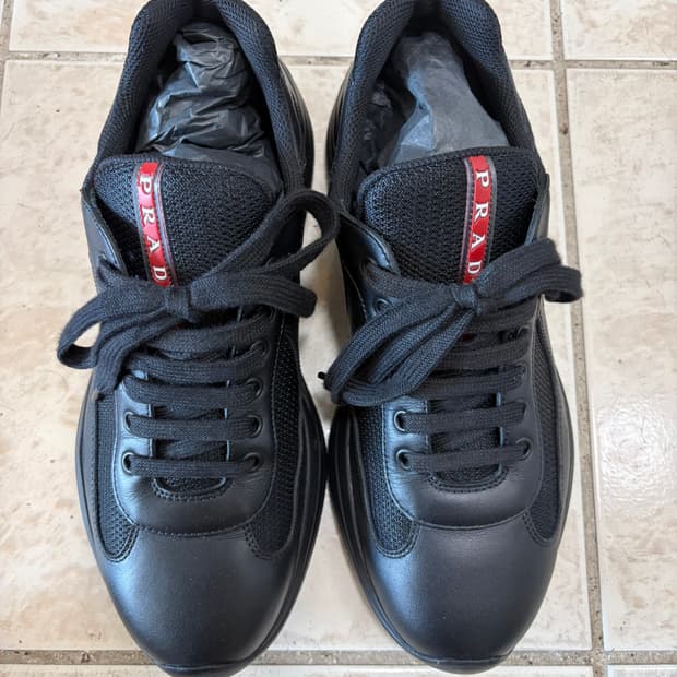 [uk6] 프라다 아메리카컵 블랙무광