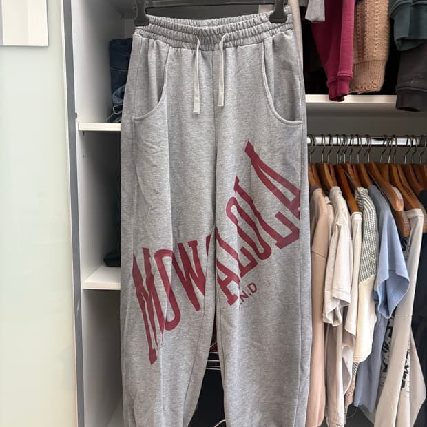 Mowalola 모와로라 스탬프 조거 