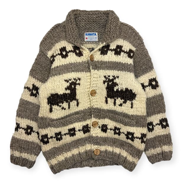 카나타 코위찬 니트 가디건 자켓