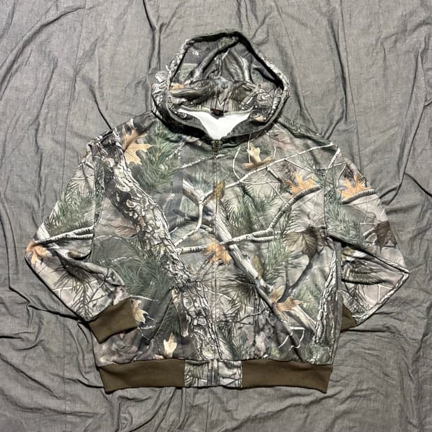 Realtree Camo Full Zip Up Hoodie