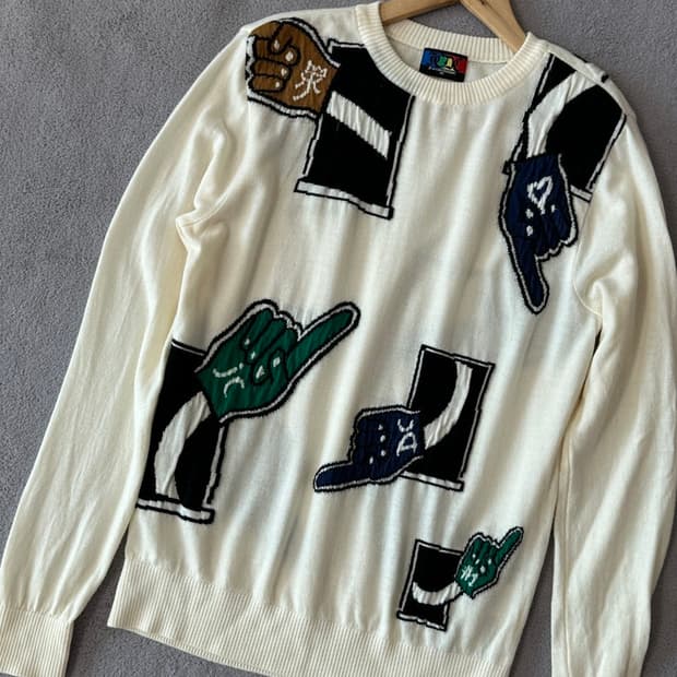 (95) 까스텔바작 모100%골프니트 남
