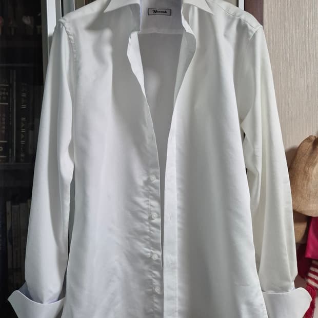 화이트 셔츠 2벌 일괄