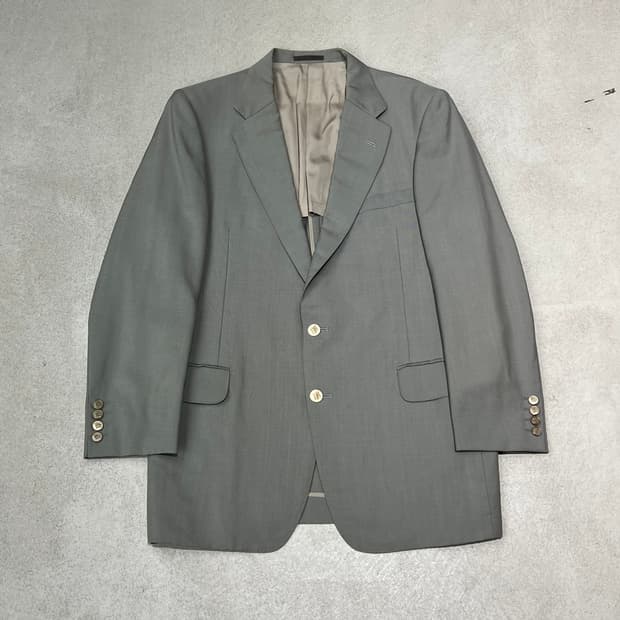 버버리 금장 울 블레이저 s10258