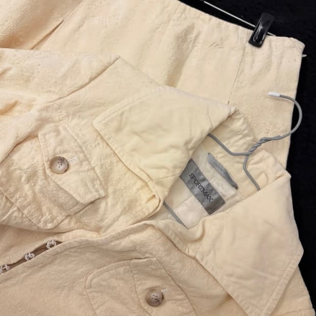 일본 빈티지 셋업 아이보리