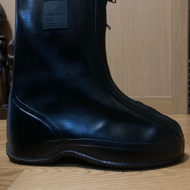 COSMOPED OG 독일군 레인부츠 오버부츠 버니부츠 칸예웨스트 이지