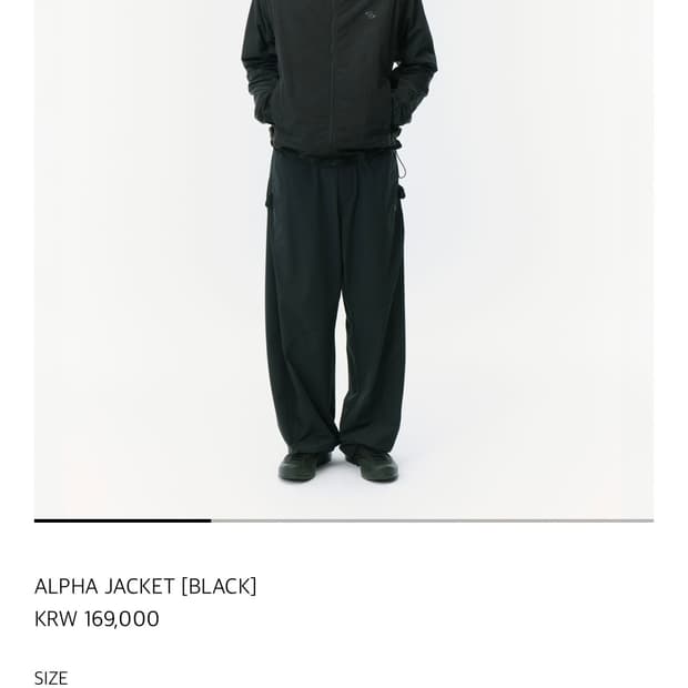 산산기어 알파자켓 (2사이즈)