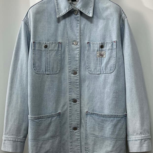 90's 폴로 랄프로렌 Naval 세일링 데님 초어 워크자켓