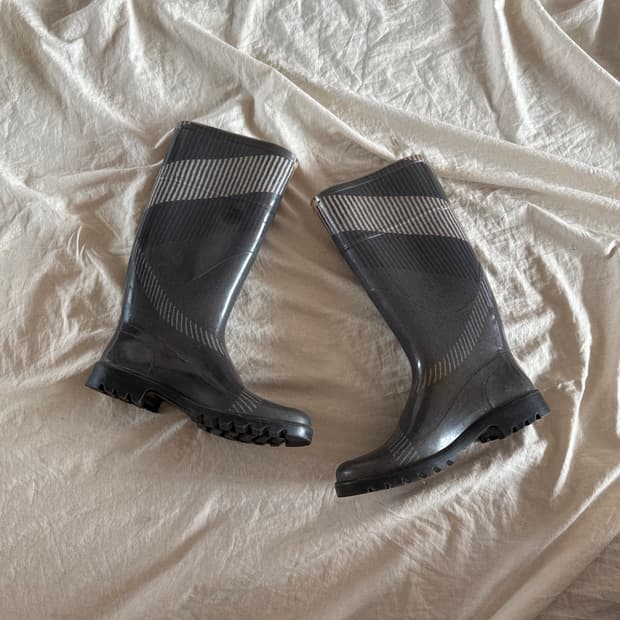 버버리 레인부츠