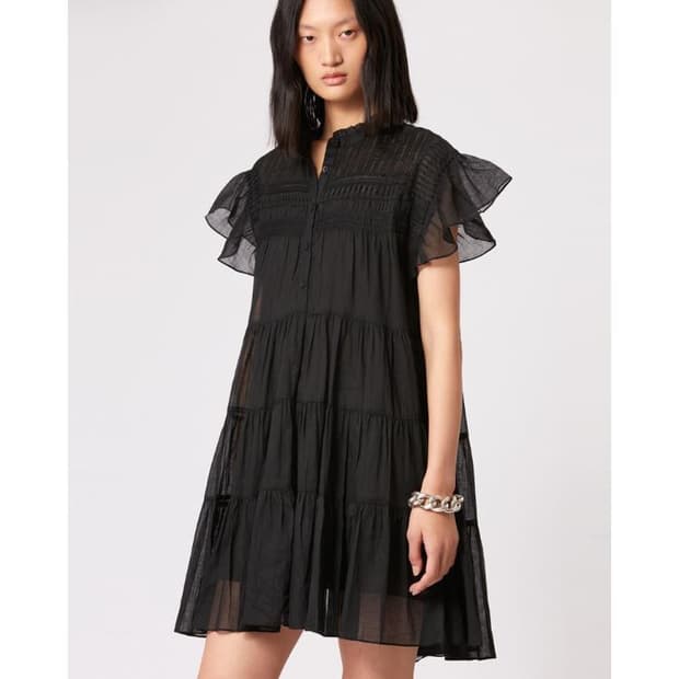 이자벨마랑 에뜨왈 Lanikaye 블랙 원피스