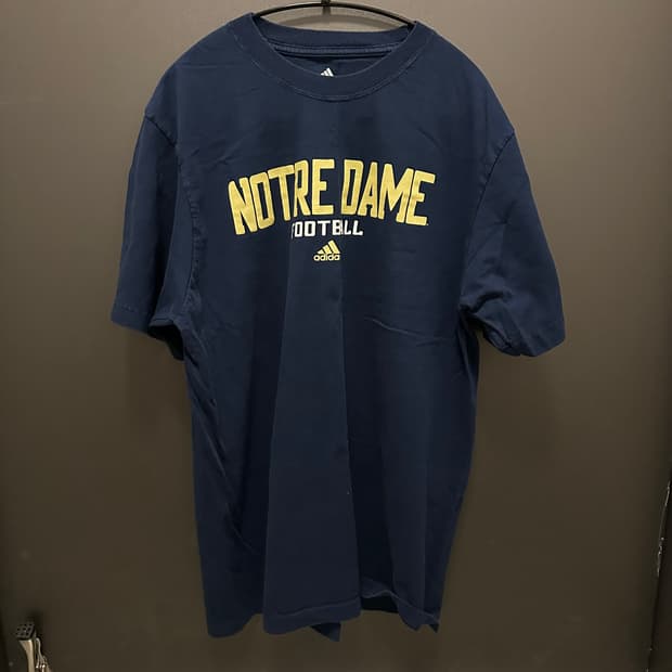 빈티지 아디다스 NCAA 풋볼 반팔 티샤츠 XL