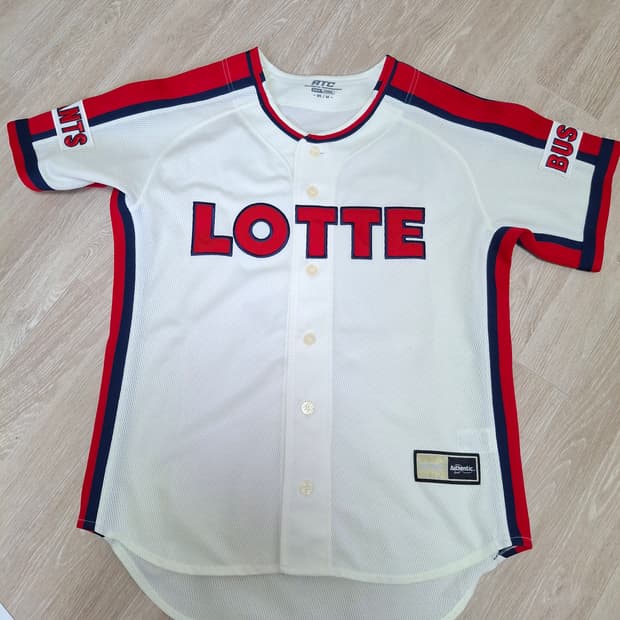 롯데자이언츠 이대호 ATC 챔피언 아이보리 95사이즈 유니폼