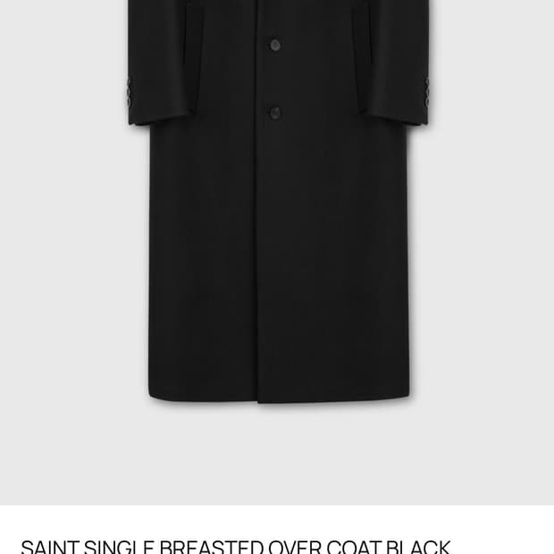 타일레 싱글 브레스티드 코트 2사이즈 