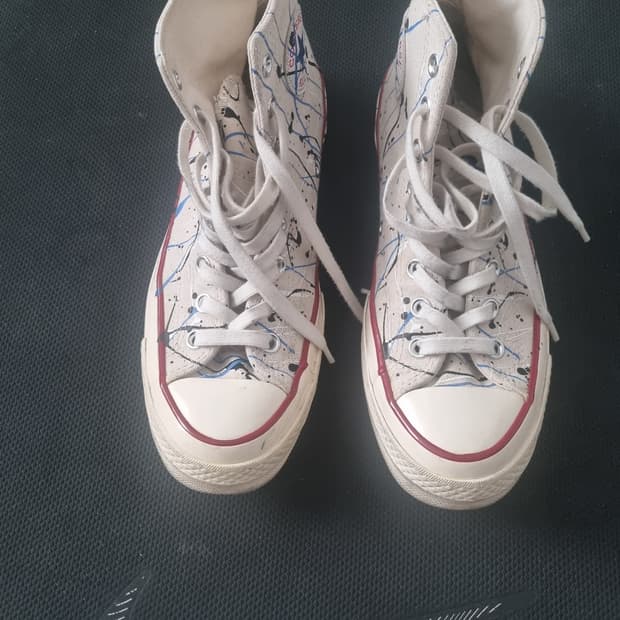 컨버스 페인트 하이