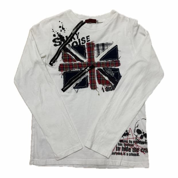 유니언잭 패치 롱슬리브