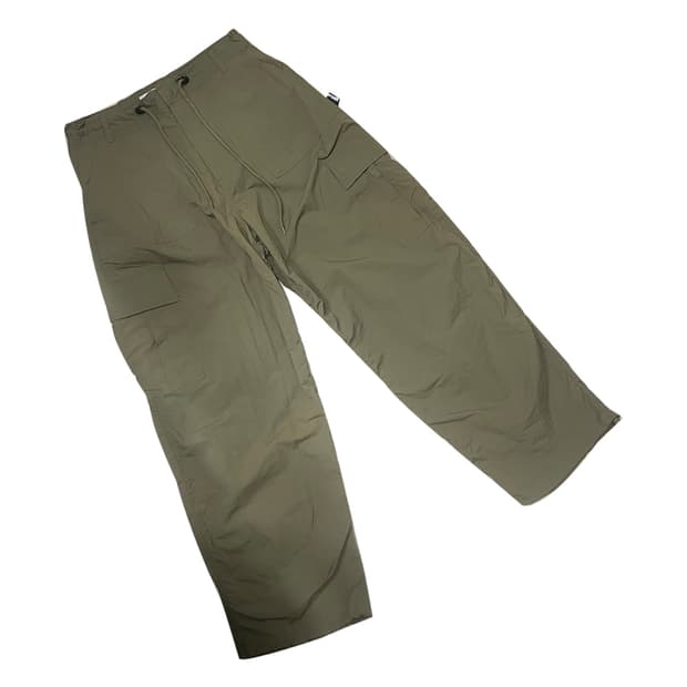 XTONZ 엑스톤즈 셔링 와이드 나일론 카고 팬츠 M