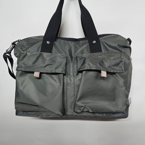 로우로우 시티워커 토트백 카키 