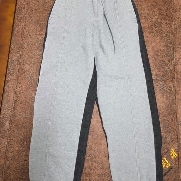 슬로우레코드하우스 아수라 데님 스웻 팬츠 XS