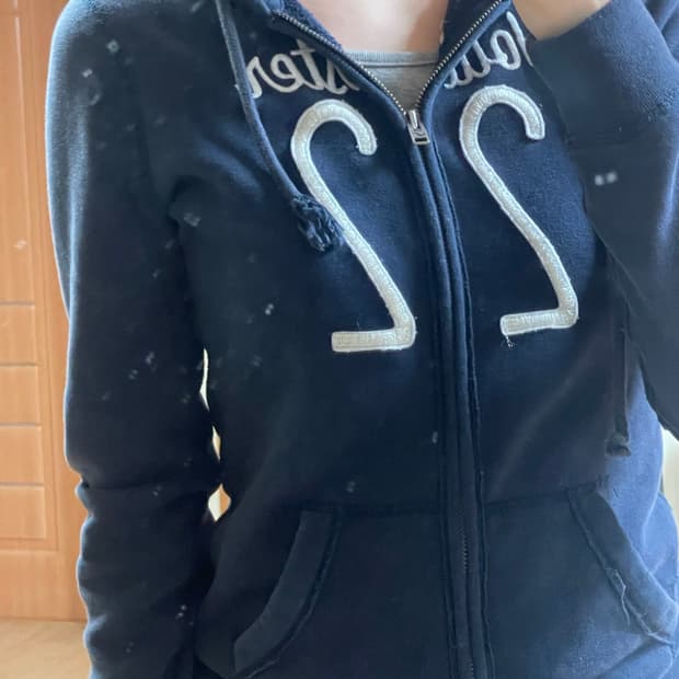 홀리스터 y2k 후드집업