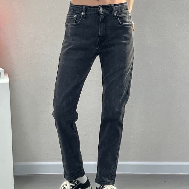 (허단39.5)리바이스 502 흑청-M1687