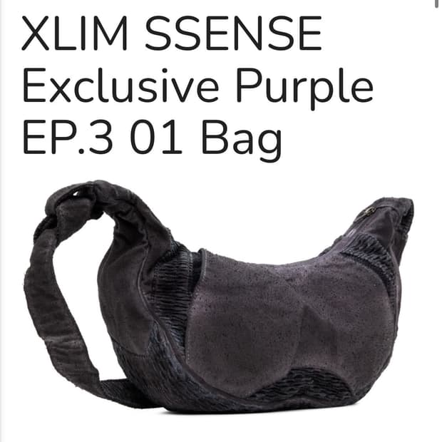 Xlim 가방 ssense exclusive