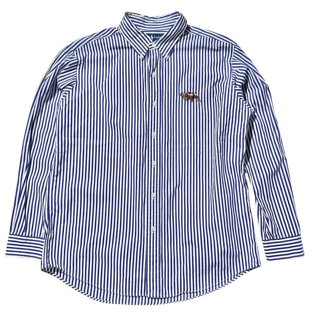 폴로 랄프로렌 기마로고 스트라이프 셔츠