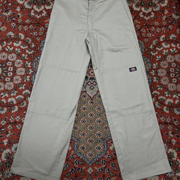 [30] DICKIES 디키즈 더블니 루즈핏 베이지 팬츠