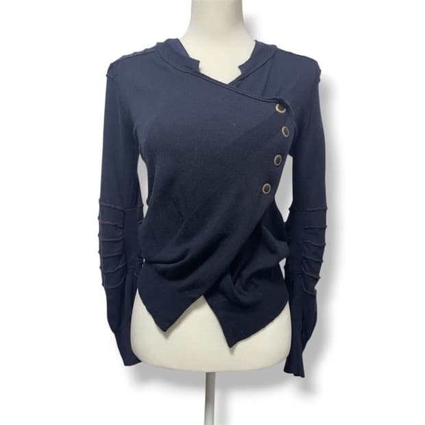 Marithe Francois Girbaud wrap jacket