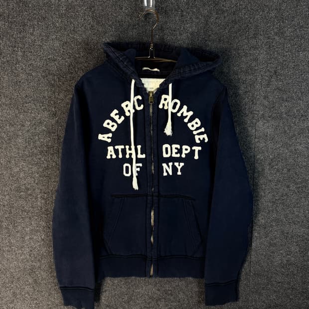 아베크롬비 패치워크 후드집업