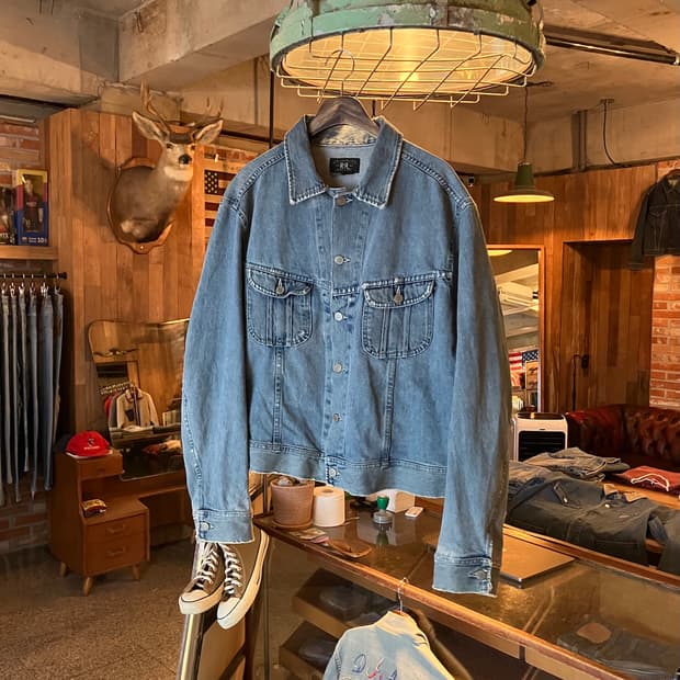 90s USA 빈티지 더블알엘 RRL 271 101-J 데님 자켓