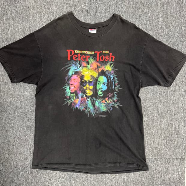 빈티지 Peter tosh 티셔츠