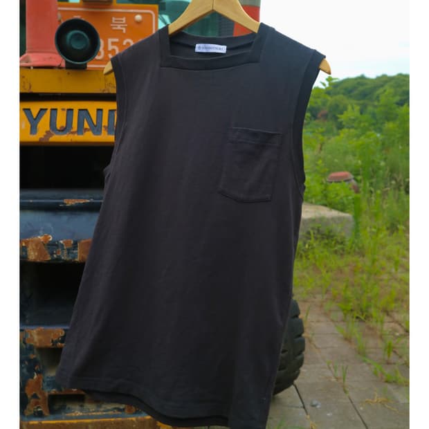 SOSHIOTSUKI Square cut sew sleeveless