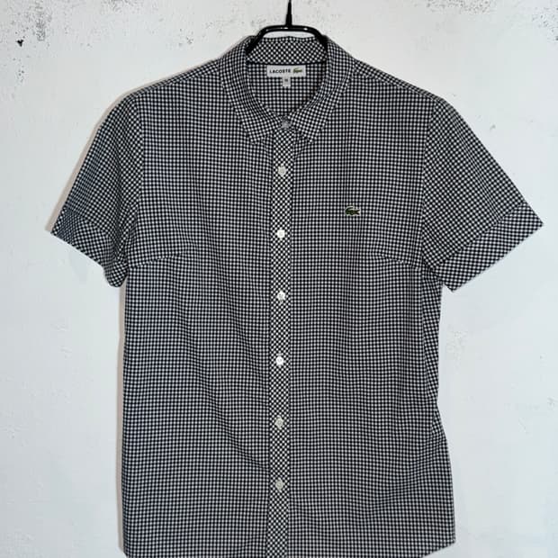 Lacoste check shirt(36)