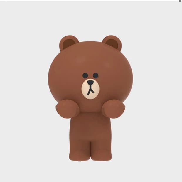 라인프렌즈 브라운 모니터 방향제(칩 미포함)