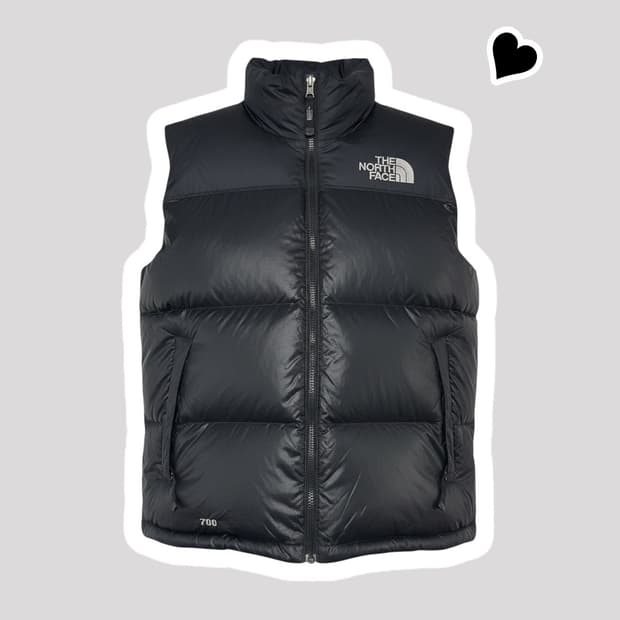 노스페이스 눕시700 조끼패딩