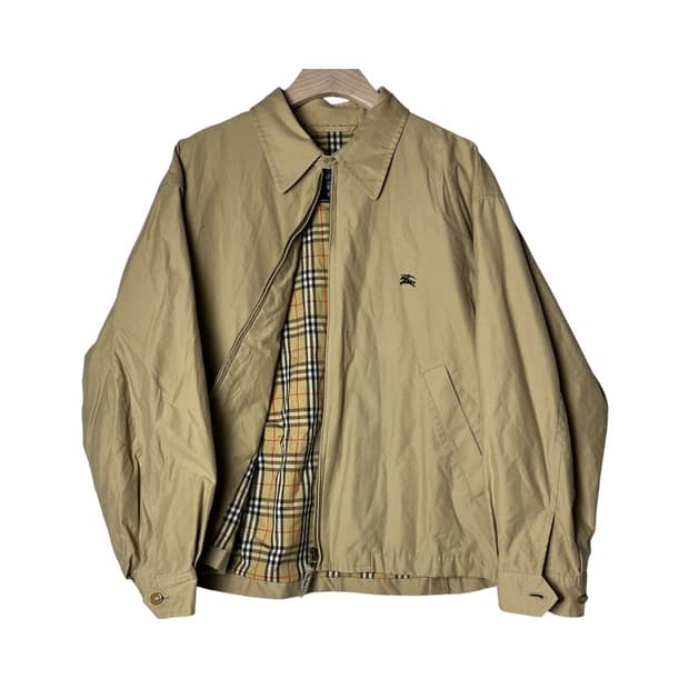 [Burberry] 00's 버버리 재팬 헤링턴 블루종 자켓