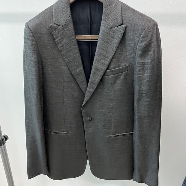 슬림100) 엠포리오알마니 이태리 린넨자켓 