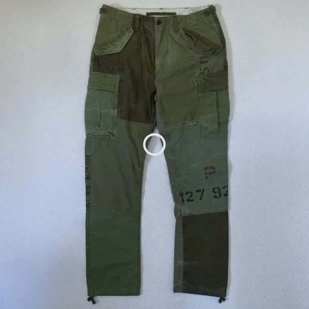 폴로 랄프로렌 패치워크 카고 24fw