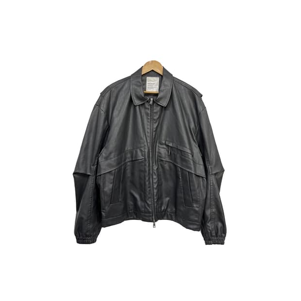 코드그라피 유틸리티 에코레더 A2 가죽 자켓