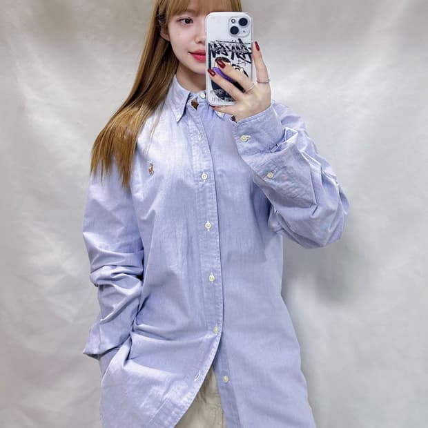 폴로 랄프로렌 멀티포니 솔리드 셔츠 