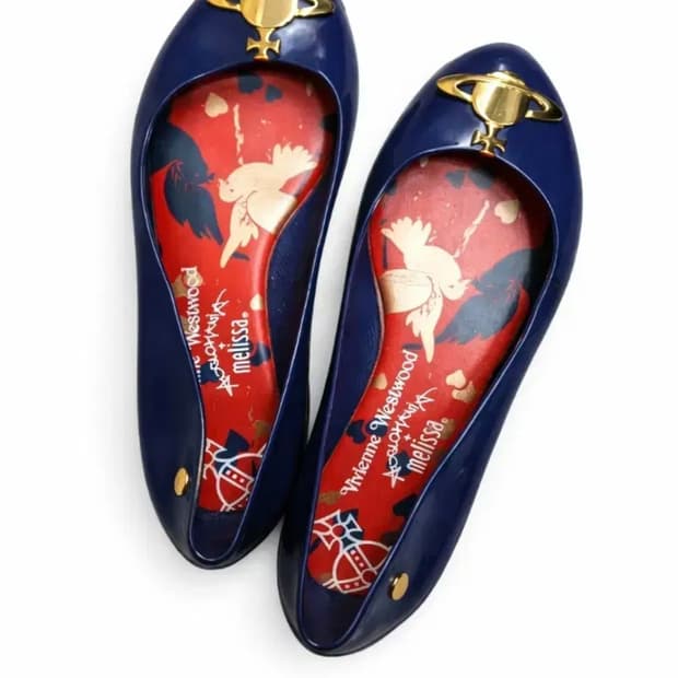 [멜리사 × 비비안 웨스트우드 젤리 플랫]

