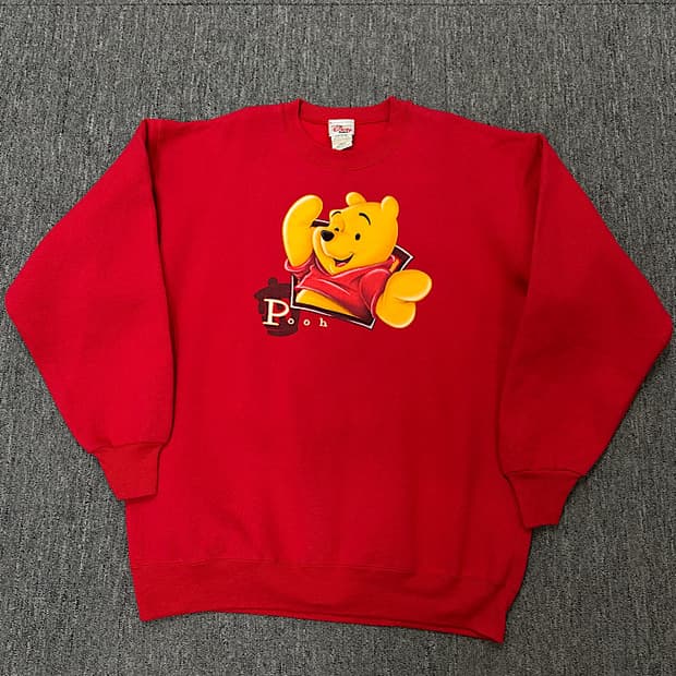 미국 빈티지 기모 맨투맨 