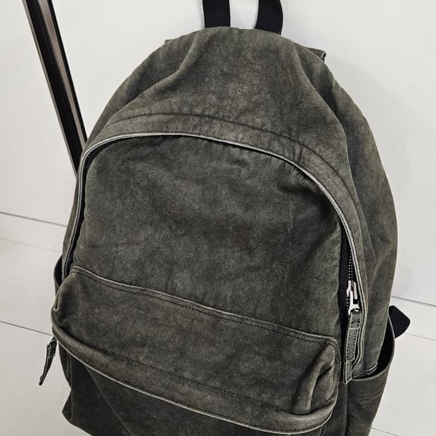 스투시 워시드 백팩 블랙