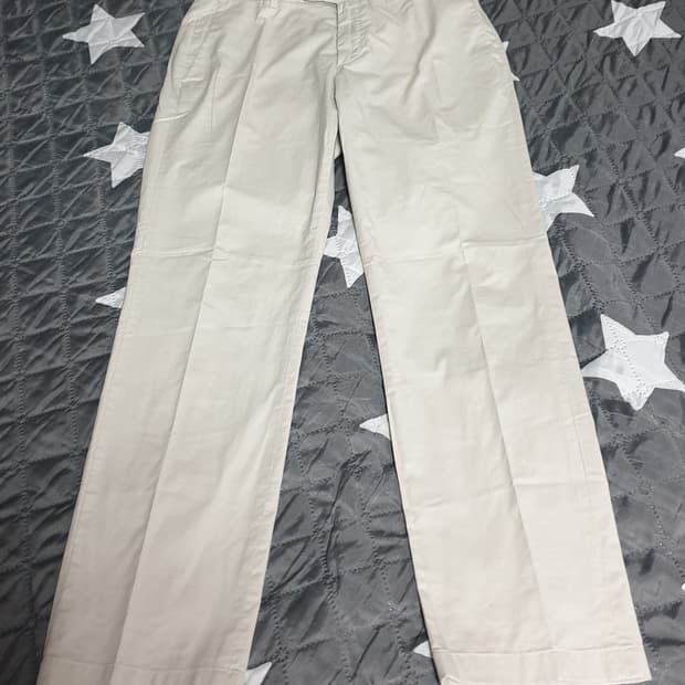 ANDZ 지오지아 스판 스트레치 밴딩 치노팬츠 아이보리 (32)