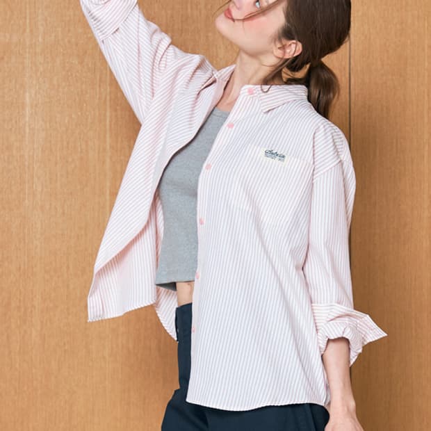 오브유이 스트라이프.셔츠
