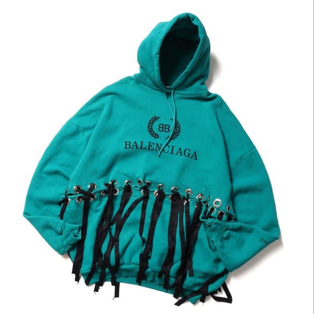 발렌시아가 BALENCIAGA BB Logo Sweat Hoodie 