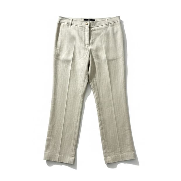 MAX MARA 막스마라 린넨 베이지 팬츠 66