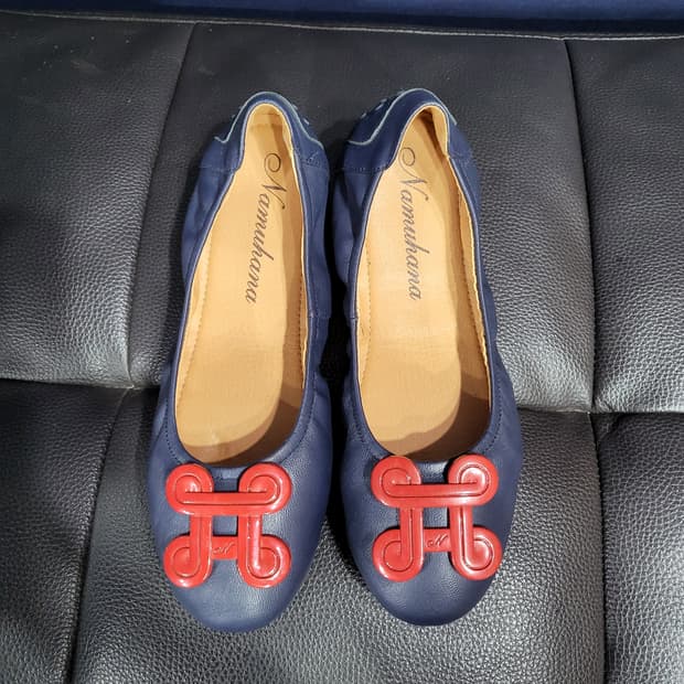 나무하나 트레블 플랫슈즈