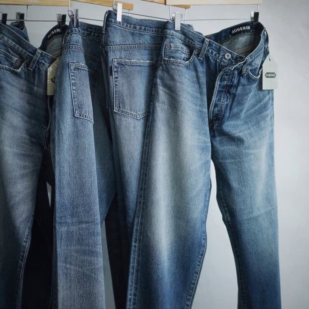 [40] 오베르쥬(auberge) 어드레서 샵 별주 빈티지워시 데님