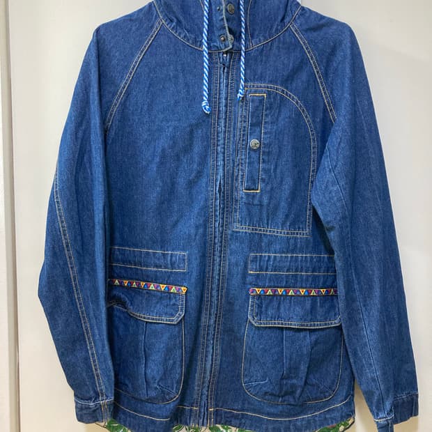 티티카카 데님 후드집업