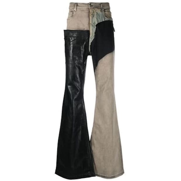 릭오웬스 미네랄 볼란 부츠컷 팬츠